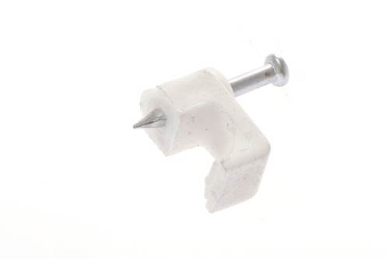 IMPA 371878 CABLE CLIPS FLAT WHITE 3 MM
