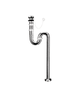 IMPA 530342 S-TRAP 11/4" 32 MM PVC 4 PARTS ADJUSTABLE