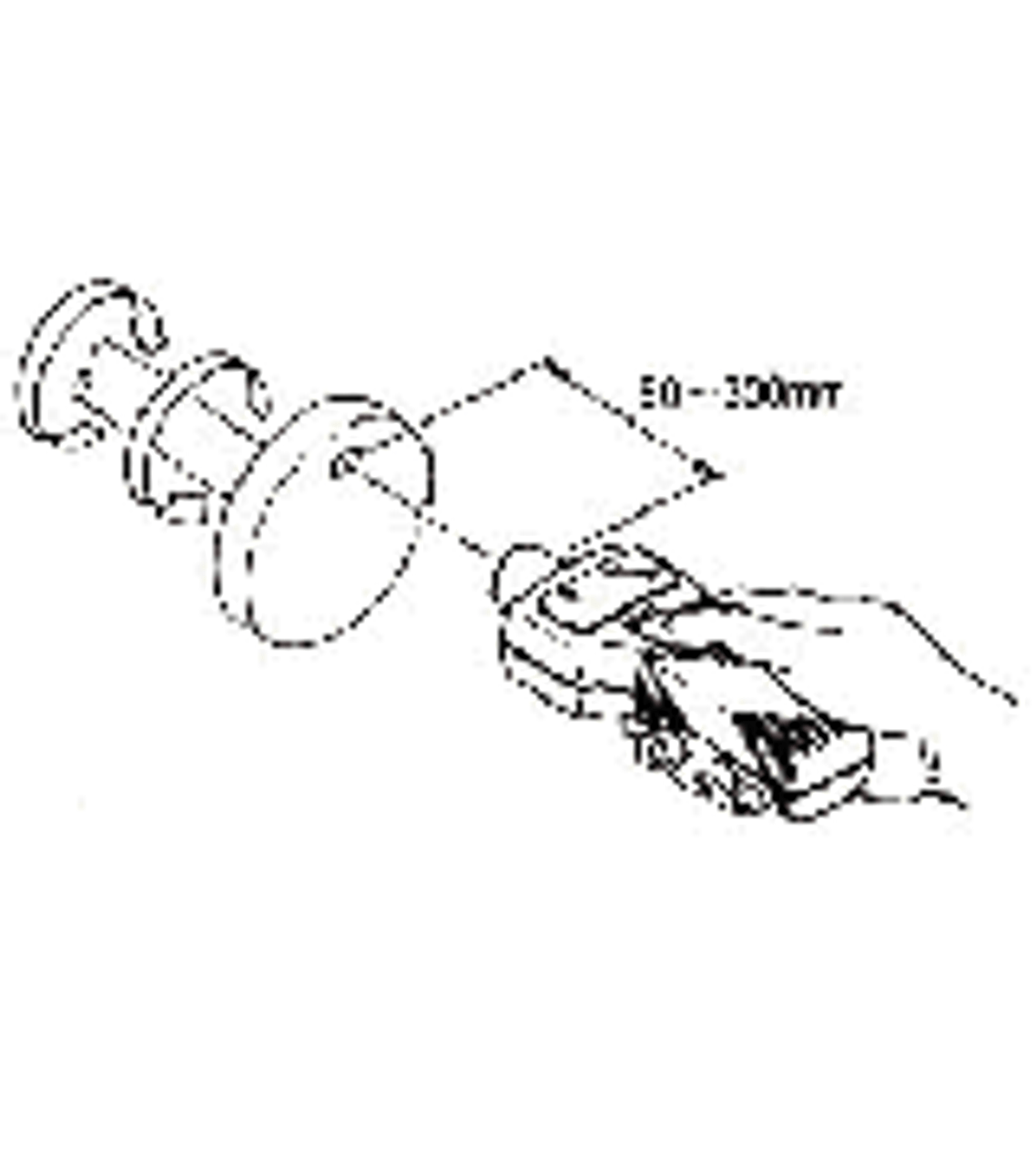 IMPA 651310 TACHOMETER MANUAL DEUMO 0-50000 RPM IN CASE