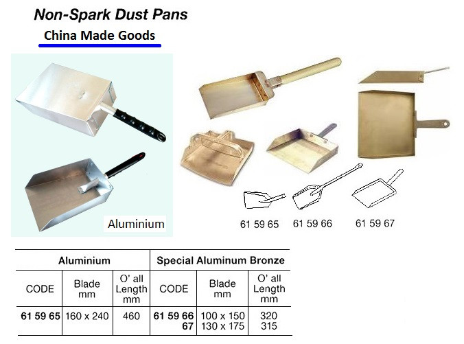 IMPA 615966 TANK CLEANING SCOOP BRASS NON-SPARK