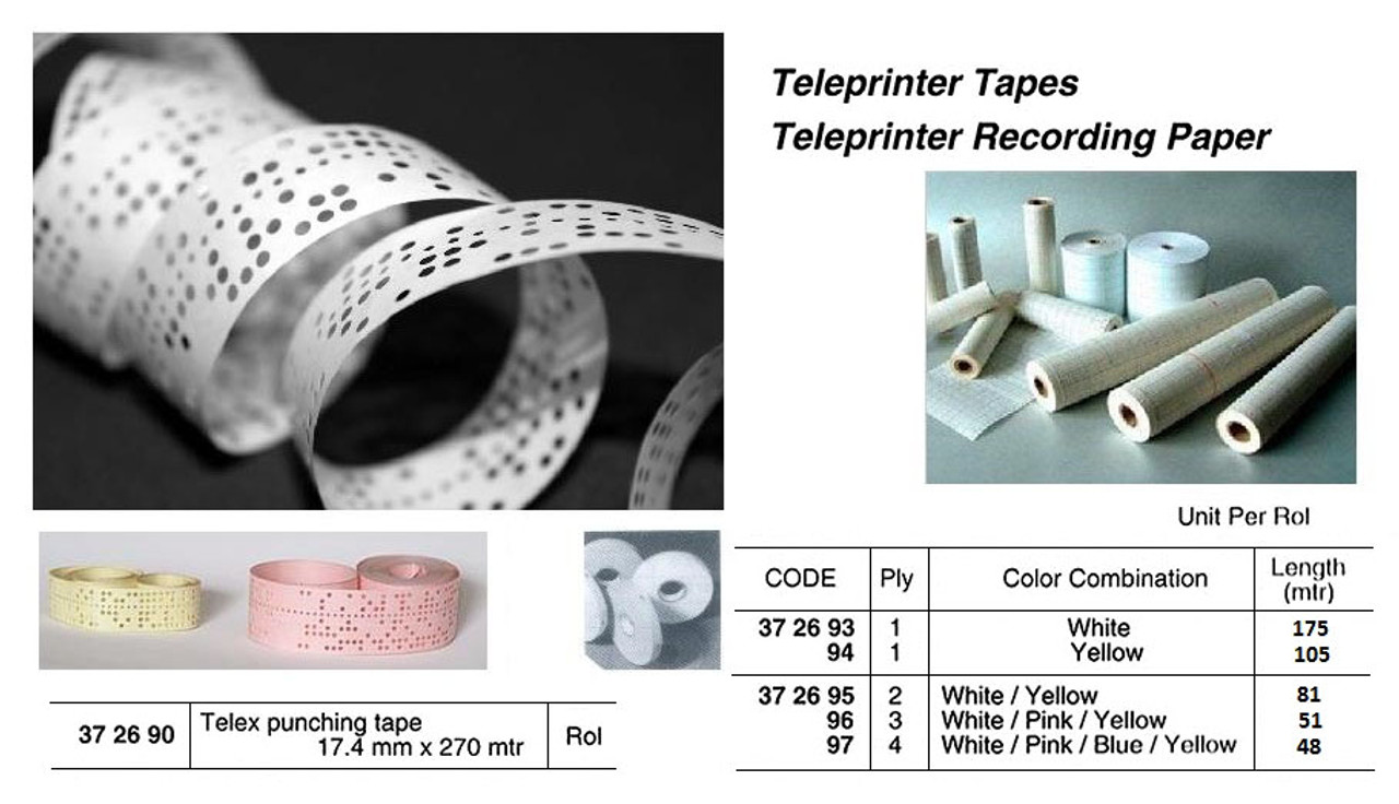 IMPA 372695 Telex rol / 2-ply