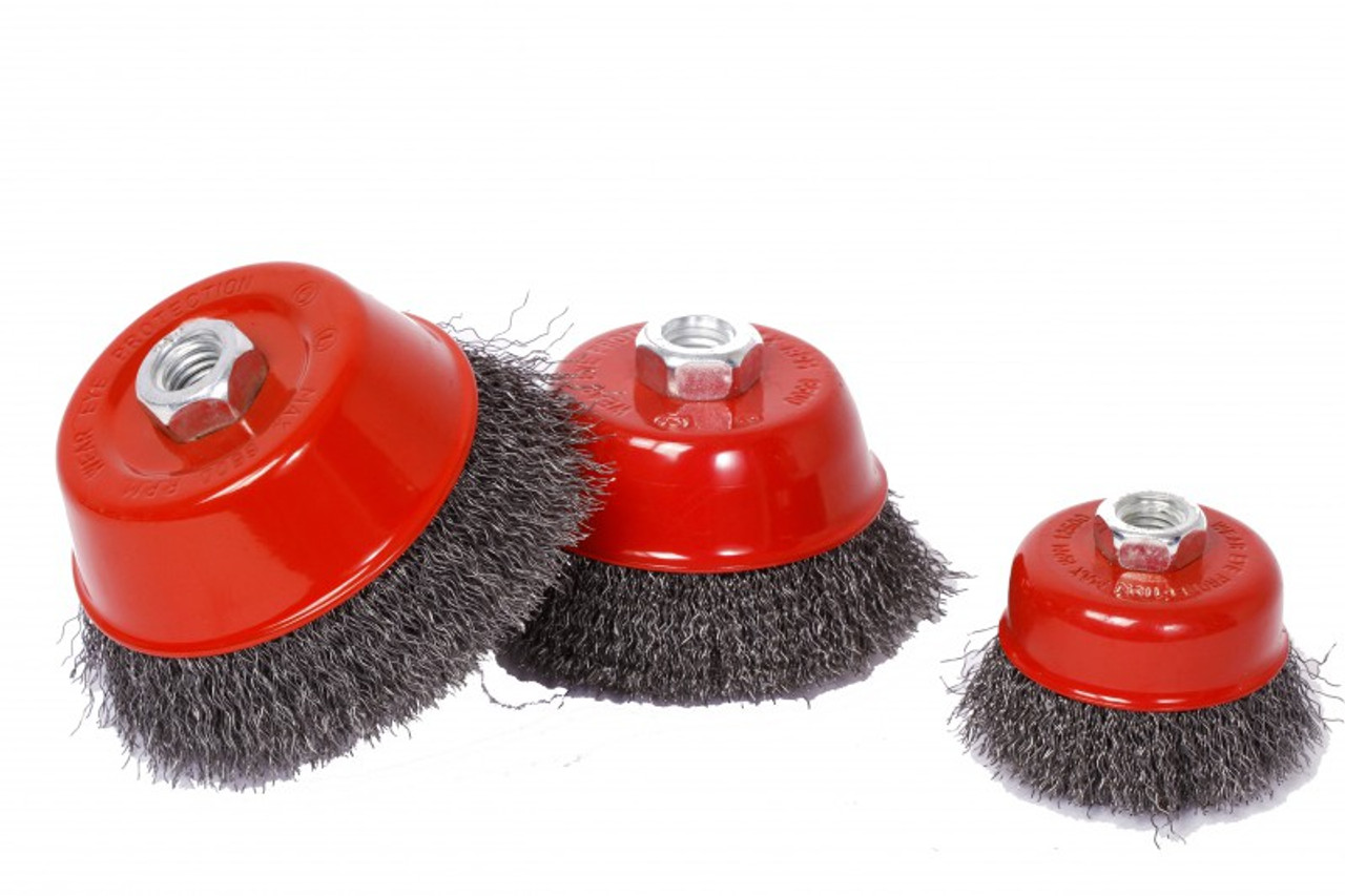 Uses of Crimped Wire Cup Brush - IBI Brushware Blog