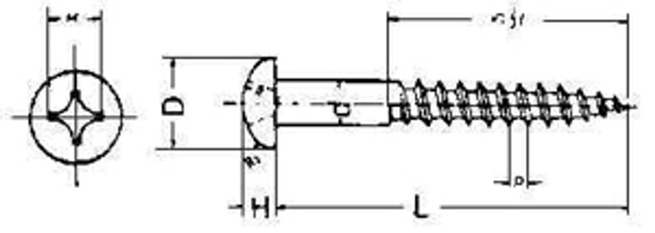 IMPA 694601 WOOD SCREW COUNTERSUNK HEAD 3,5x20mm DIN 97-BRASS