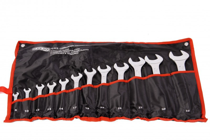 IMPA 610534 WRENCH OPEN & 12-POINT BOX SET 8-32mm 12pcs