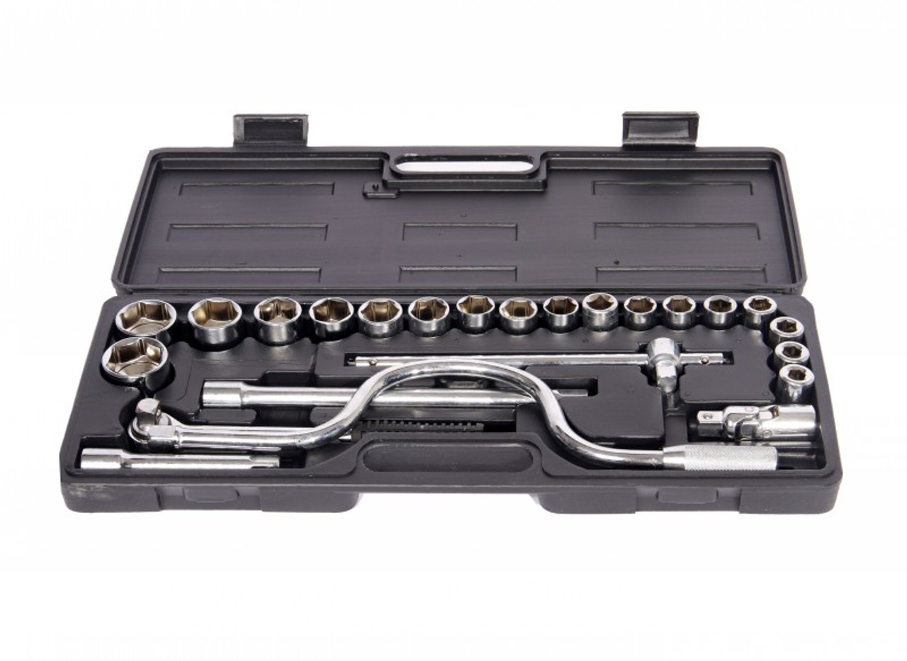 IMPA 610121 WRENCH SOCKET SET 10-32mm Square Drive 1/2"  HEYCO