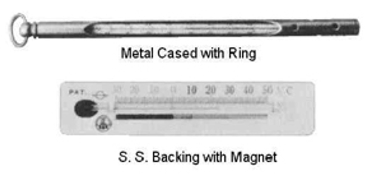 IMPA 651715 CARGO-HOLD THERMOMETER BRASS CASE -30/+50 Celsius