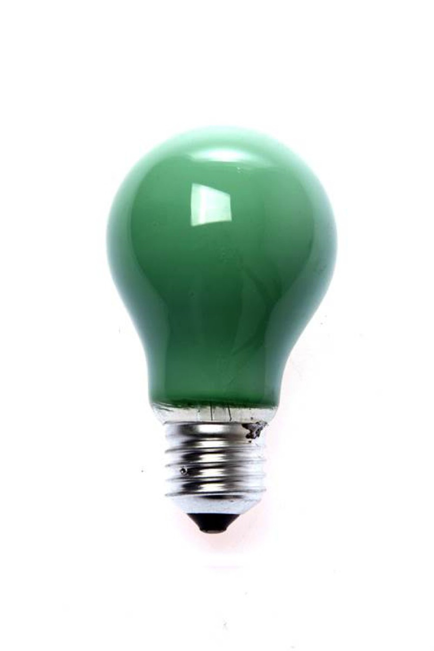 IMPA 060390 COLOURED LAMP 230V 40W E27 GREEN
