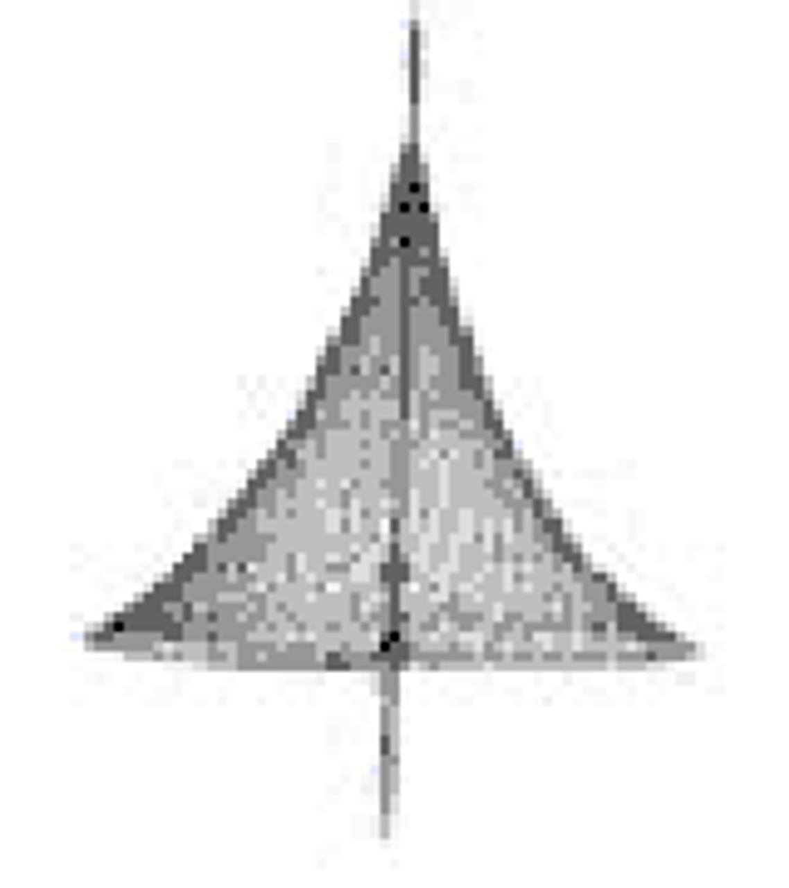 IMPA 370583 Daysignal - Conical shape - Black