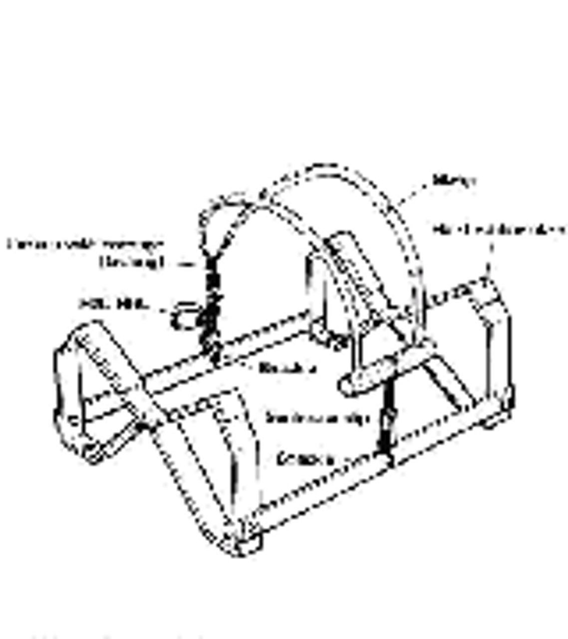 IMPA 330163 Deck cradle for liferaft