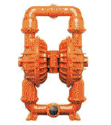 IMPA 591601 Diaphragm pump pneumatic - 1" - threaded Teryair DPB25PPT polyprop / teflon (chemical resistant)