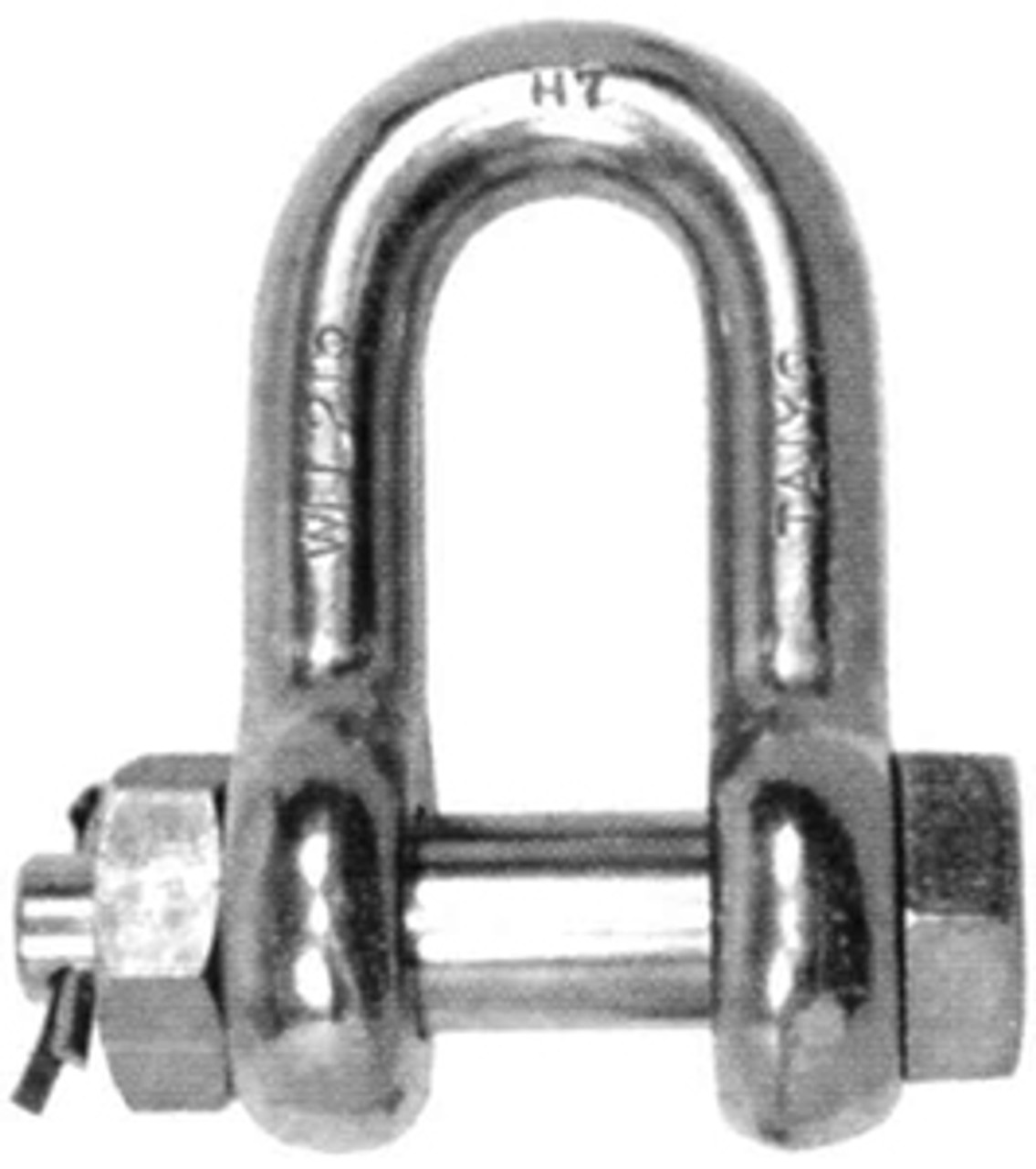 IMPA 233521 D-SHACKLE HEXAGON HEAD BOLT 11x12x22mm ST.STEEL 1,0 ton