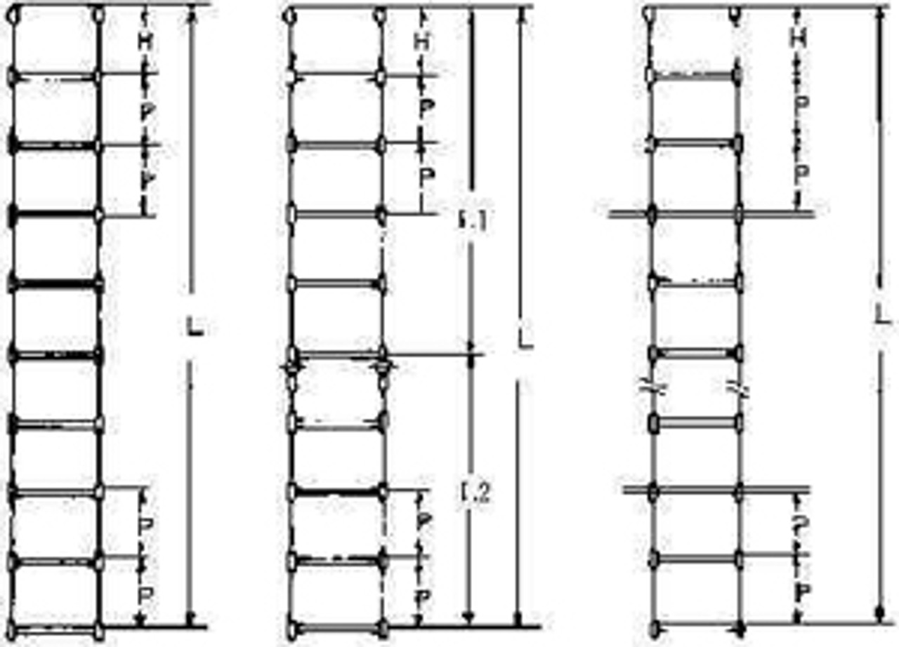 IMPA 232020 Embarkationladder Aluminium 15,00 mtr