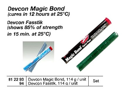 IMPA 812294 EPOXY STICK 3,6" X 7/8" (92X22 MM) STOP IT