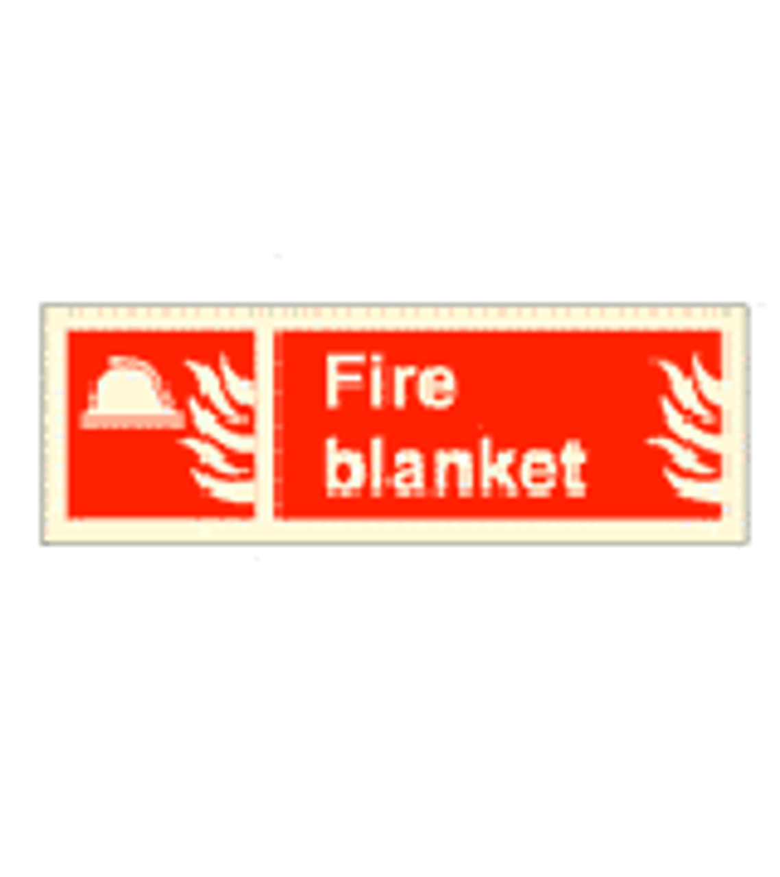 IMPA 336150 Fire equipment sign - Fire Blanket 100x300