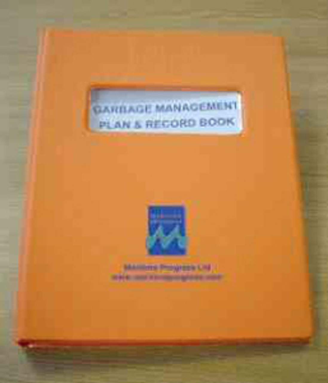 IMPA 332636 Garbage management plan & recordbook