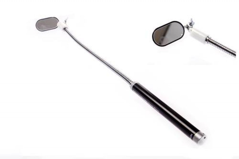 IMPA 652707 INSPECTION MIRROR WITH LAMP OVAL 1"x2" FLEXIBLE AMPRO
