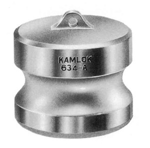 IMPA 351951 Camlock Coupling, Dust Plug, Size 20 mm (3/4"), Aluminium