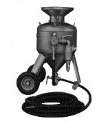 IMPA 590646 Gritblaster pneumatic 266 ltr (remote controlled) ABSC2460 (280 ltr) full set, ready for use - NO STOCK