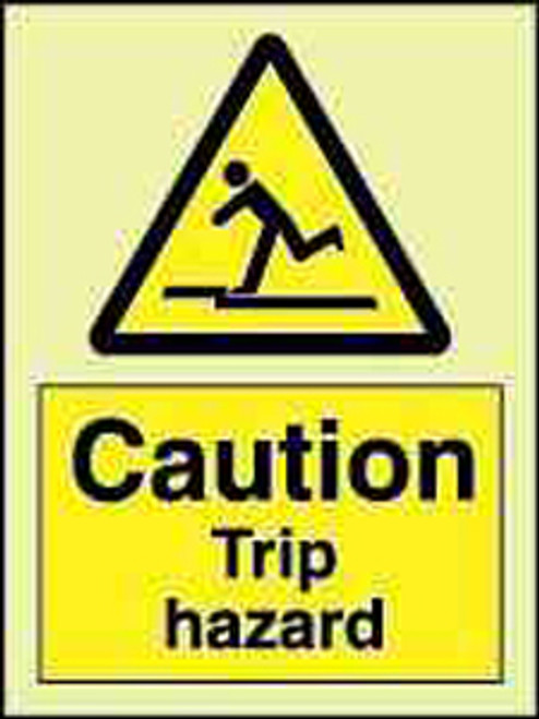 IMPA 337620 hazard sign - Caution trip hazard