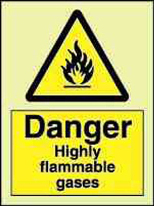 IMPA 337584 hazard sign - Danger compressed gasses