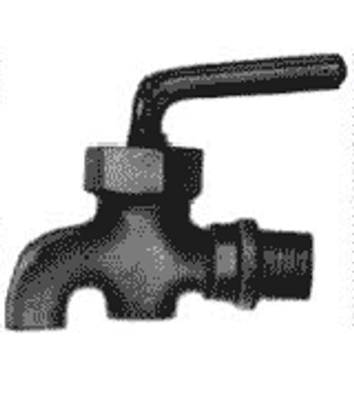 IMPA 752071 BIB COCK BRASS BSP MALE 1/4"