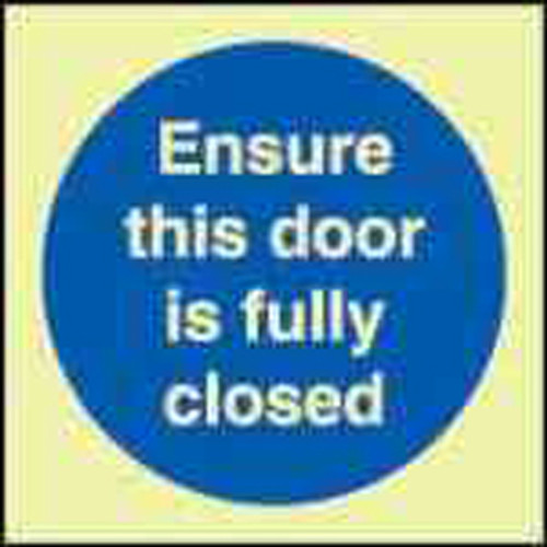 IMPA 335818 Mandatory sign This door must be closed sea