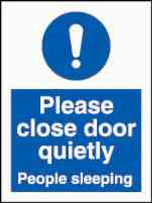 IMPA 335877 Mandatory sign - Please close door quietly