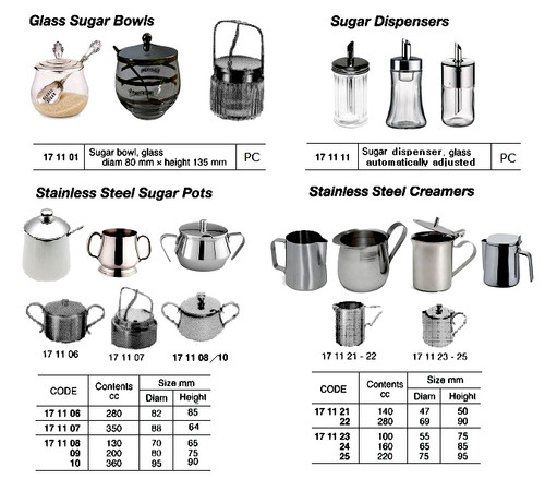 IMPA 171122 MILK/WATER CAN cap.1 litre STAINLESS STEEL