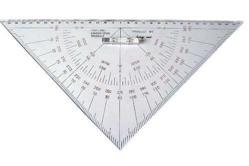 IMPA 371008 Portland Protractor - Navigational Triangle 310mm