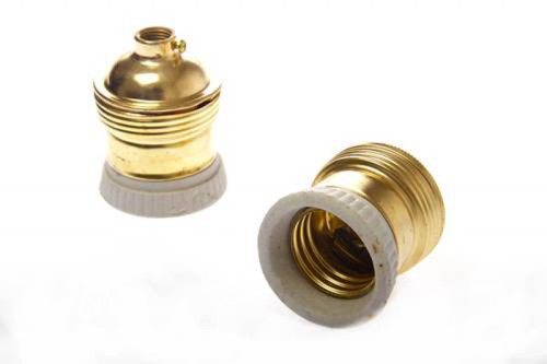 IMPA 450364 BRASS LAMPHOLDER E27 M10