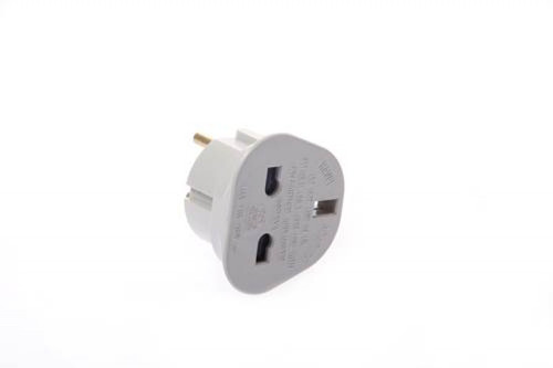 IMPA 551519 REDUCING PLUG UK/EUR + EARTH ROUND PINS