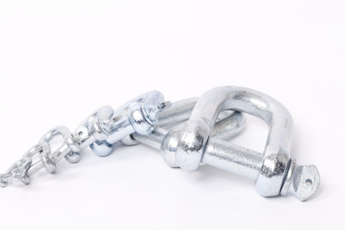 IMPA 230344 SCREW PIN D-SHACKLE GALV. 12x12x24mm  (0,5 ton)