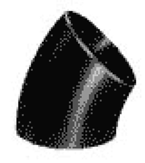 IMPA 731114 Seamless Carbon Steel Elbows to DIN 2605 - St37,0 45 LR - DIN 10"