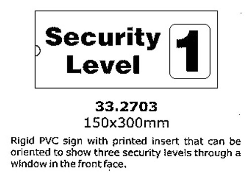 IMPA 332703 Security Level nr....