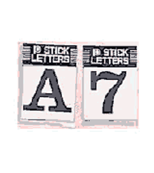 IMPA 473262 Self adhesive letter black B