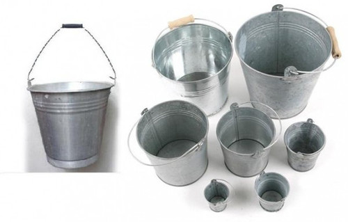 IMPA 174128 BUCKET GALVANIZED 28cm cap.10 litre