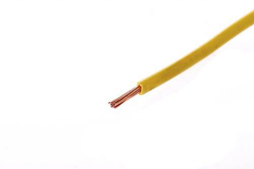 IMPA 361047 SINGLE FLEXIBLE PVC CABLE 0.75QMM YELLOW