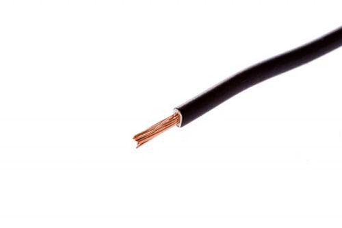 IMPA 361152 SINGLE FLEXIBLE PVC CABLE 2.50QMM BLACK.