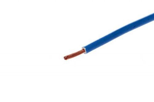 IMPA 361179 SINGLE FLEXIBLE PVC CABLE 2.50QMM BLUE.