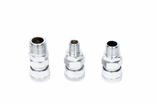 IMPA 351302 Steel quick coupler socket / 1/4" male thread Nitto Kohki 20SM