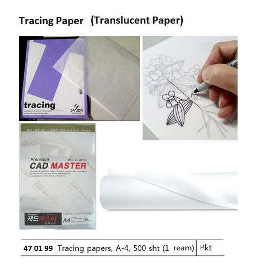 IMPA 470199 Tracing paper A4/pck250