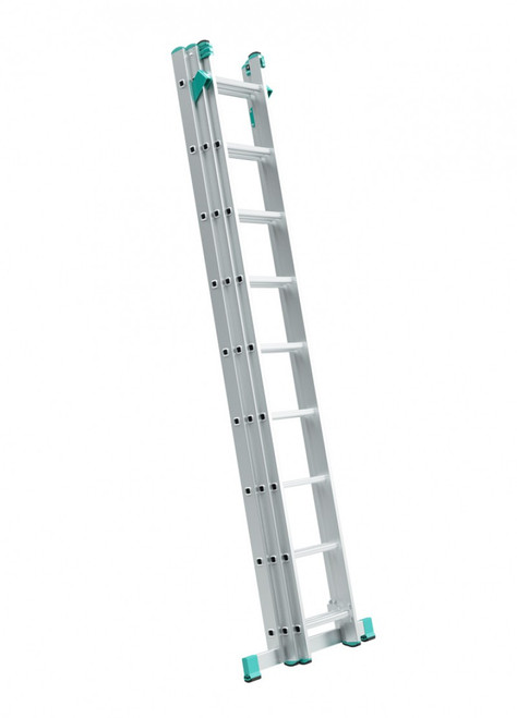 IMPA 617120 TRIPLE EXTENSION LADDER ALUMINIUM Length 6,50 mtrs