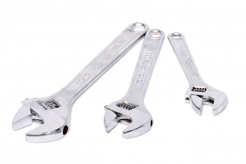 IMPA 611333 WRENCH ADJUSTABLE 200mm CHROMIUM PLATED