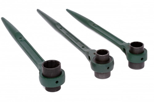 IMPA 611054 WRENCH DOUBLE RATCHET & SPUD 12-POINT 12X14MM