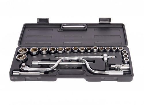 IMPA 610120 WRENCH SOCKET SET 10-32mm Square Drive 1/2"  HEYCO
