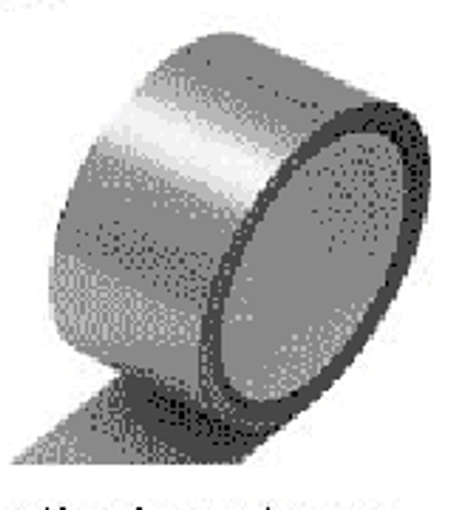 IMPA 673521 ZINC TAPE 25MMX0.1MMX20MTR