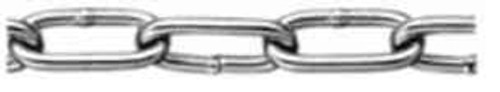 IMPA 231123 CHAIN HEAVY LINK diam. 4mm STAINLESS STEEL per meter