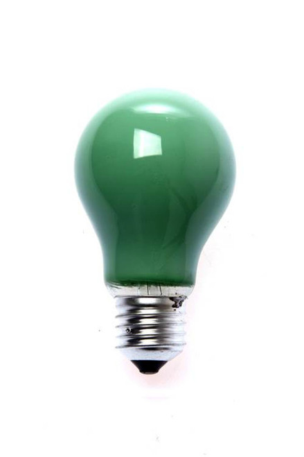 IMPA 060321 COLOURED LAMP 110V 40W E27 GREEN