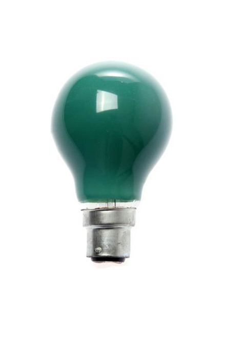 IMPA 060129 COLOURED LAMP 230V 40W B22 GREEN