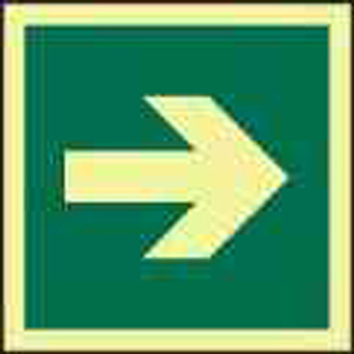 IMPA 334420 Direction sign (PV) - Arrow straight